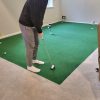 Big Moss V2 Putting Turf : Bulk in Green OR Limited Black - UPS Shipping Sizes